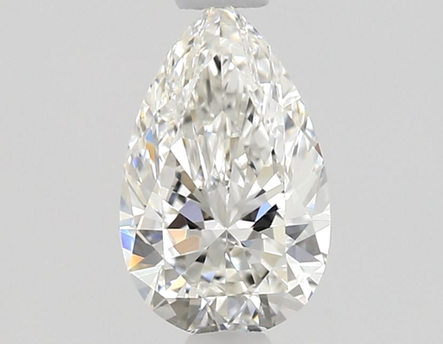 0.6 carat G-VS2 Natūralus Pear Deimantas (1)