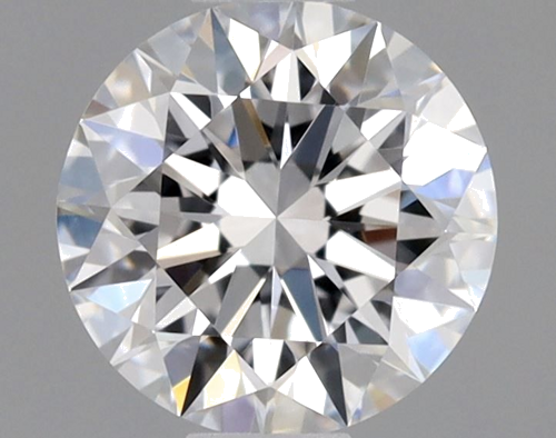 0.53 carat D-VVS2 Excellent cut Natūralus Round Deimantas (1)
