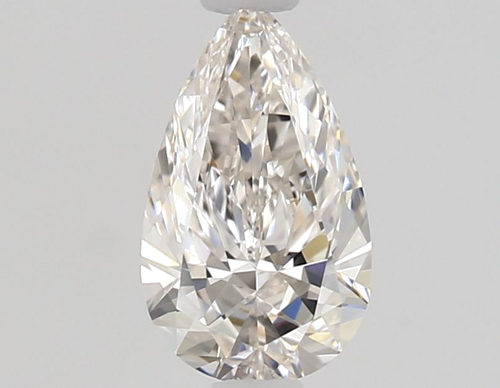 0.56 carat H-VVS1 Natūralus Pear Deimantas (1)
