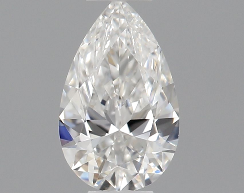 0.24 carat F-VVS2 Natūralus Pear Deimantas (1)