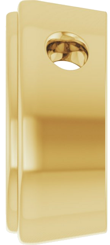 Pakabukas „Bezel-Set Solitaire“ 14k yellow gold Pear 10mm x 7mm (3)