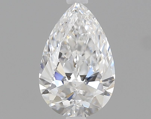 0.5 carat D-VVS1 Natūralus Pear Deimantas (1)