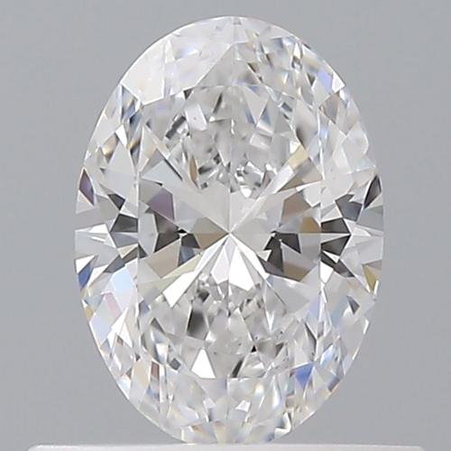 0.52 carat D-VS1 Natūralus Oval Deimantas (1)