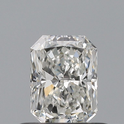 0.51 carat H-VVS1 Natūralus Radiant Deimantas (1)