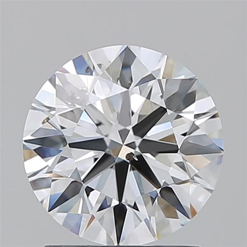 1.7 carat D-SI1 Excellent cut Natūralus Round Deimantas (1)