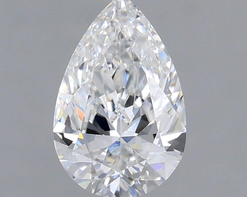 0.67 carat E-VS1 Natūralus Pear Deimantas (1)