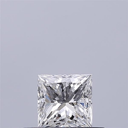 0.3 carat D-VVS2 Natūralus Princess Deimantas (1)