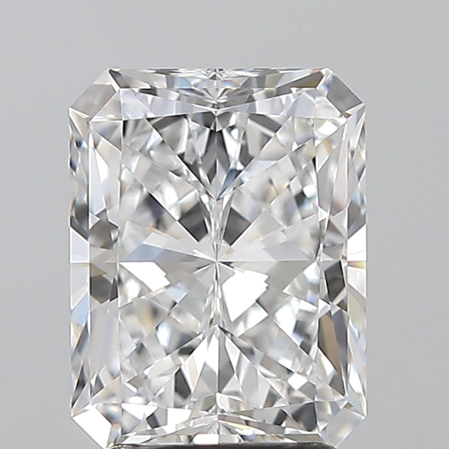 2.5 carat D-VVS2 Natūralus Radiant Deimantas (1)