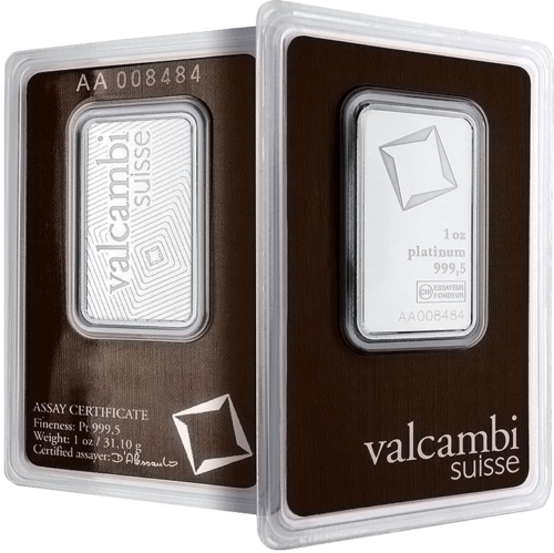 1 oz Платиновый слиток Valcambi (3)