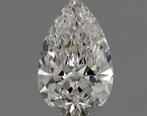 0.5 carat G-IF Natūralus Pear Deimantas (1)