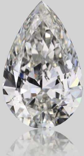 0.8 carat H-VS1 Natūralus Pear Deimantas (1)