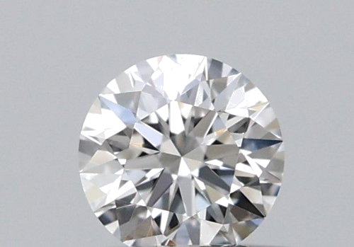 0.19 carat F-VVS1 Excellent cut Natūralus Round Deimantas (1)