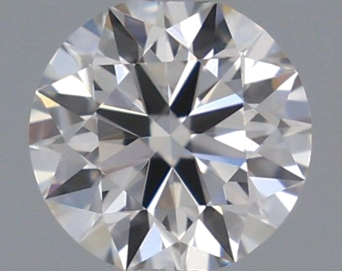0.26 carat K-VVS1 Excellent cut Natūralus Round Deimantas (1)