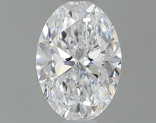 0.4 carat D-VVS2 Natūralus Oval Deimantas (1)