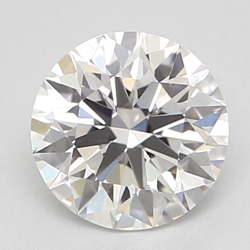 0.53 carat F-VVS1 Excellent cut Natūralus Round Deimantas (1)