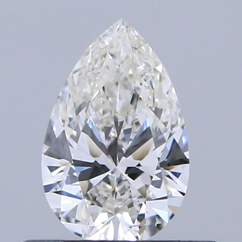 0.39 carat G-VS2 Natūralus Pear Deimantas (1)