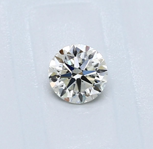 0.3 carat K-VVS2 GD cut Natūralus Round Deimantas (1)