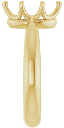 Sužadėtuvių Žiedas „Solitaire Crown-Inspired“ 14k yellow gold Marquise 10mm x 5mm (4)