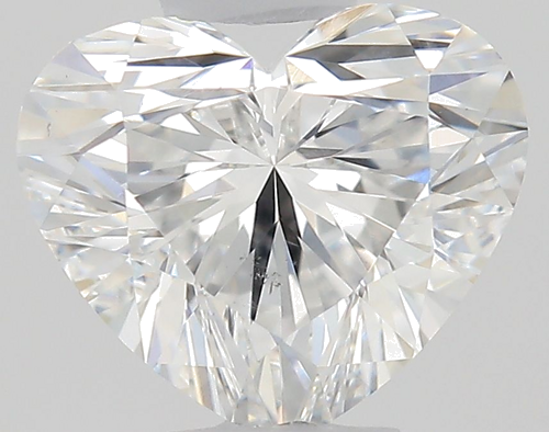 0.52 carat E-SI1 Natūralus Heart Deimantas (1)
