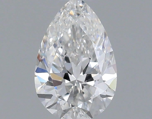 0.3 carat F-VVS2 Natūralus Pear Deimantas (1)