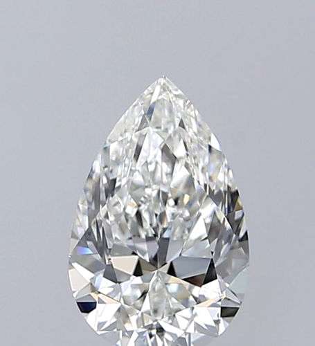 1.51 carat H-SI1 Natūralus Pear Deimantas (1)