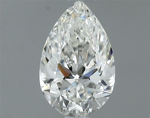 0.7 carat I-VVS2 Natūralus Pear Deimantas (1)