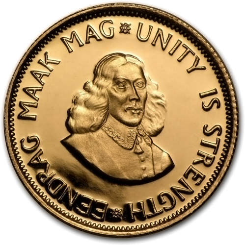 2 Randai Pietų Afrika 1961-1980 auksinė moneta (2)