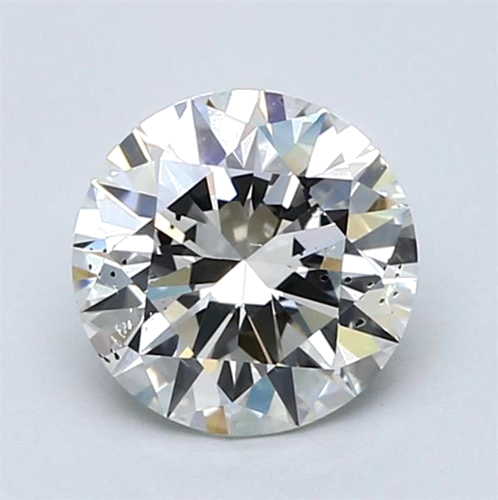 1.61 carat H-SI2 Excellent cut Natūralus Round Deimantas (1)