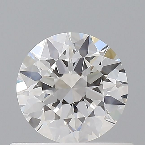 0.5 carat F-VVS2 Excellent cut Natūralus Round Deimantas (1)