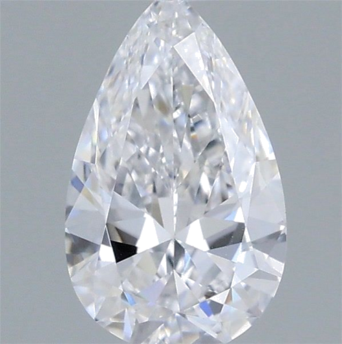 0.5 carat D-VS1 Natūralus Pear Deimantas (1)