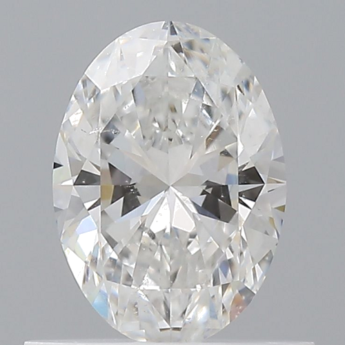 0.6 carat E-SI2 Natūralus Oval Deimantas (1)