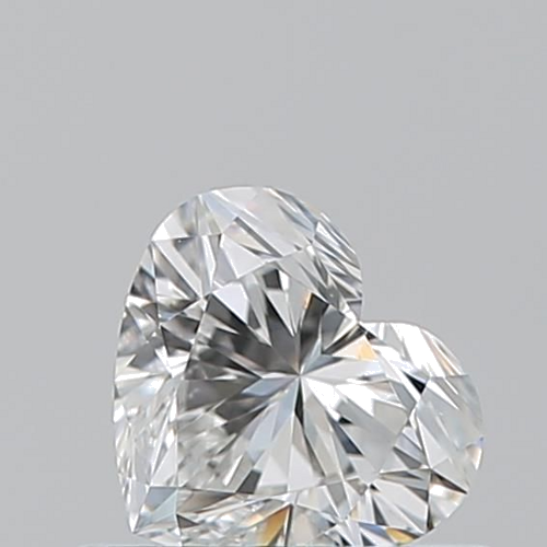 0.51 carat G-VS2 Natūralus Heart Deimantas (1)