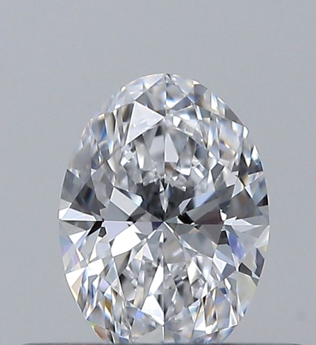 0.32 carat D-VVS1 Natūralus Oval Deimantas (1)