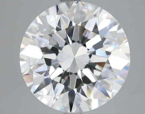 5.02 carat F-VVS2 Excellent cut Natūralus Round Deimantas (1)