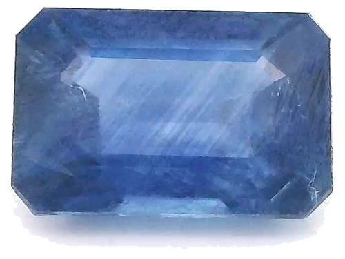 0.75 carat BLUE STEP cut Octagonal Safyras (1)