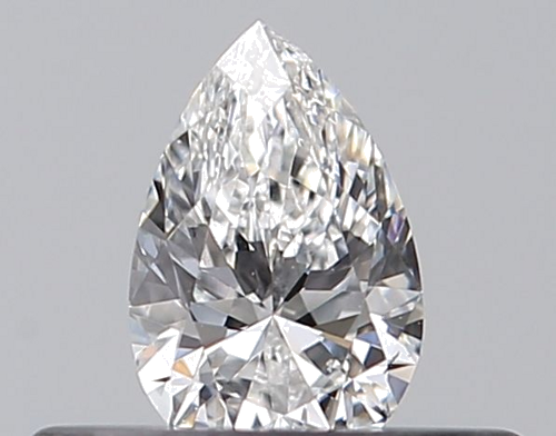 0.23 carat F-VS2 Natūralus Pear Deimantas (1)