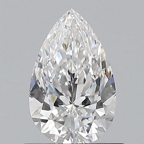 0.7 carat E-VVS2 Natūralus Pear Deimantas (1)