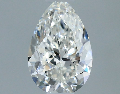 0.3 carat F-VVS1 Natūralus Pear Deimantas (1)