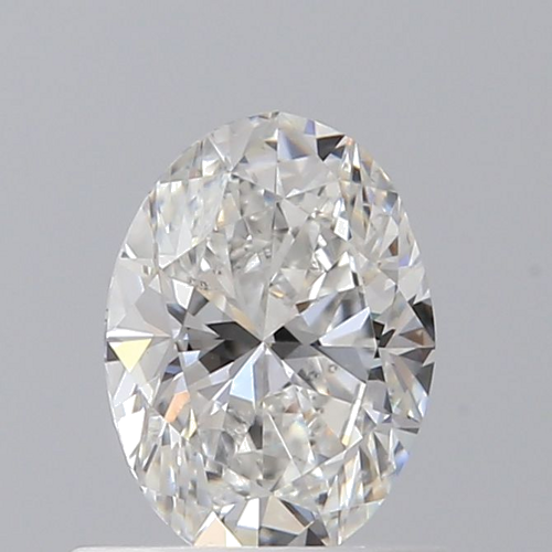 0.6 carat E-SI1 Natūralus Oval Deimantas (1)