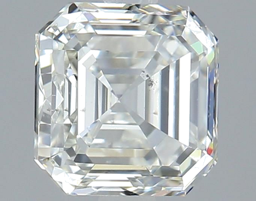 2.01 carat J-SI2 Natūralus Asscher Deimantas (1)