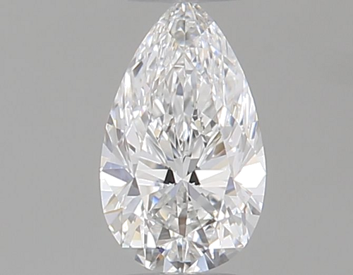 0.25 carat E-VVS1 Natūralus Pear Deimantas (1)