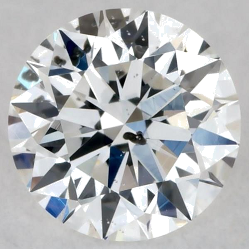 0.23 carat F-SI2 Excellent cut Natūralus Round Deimantas (1)