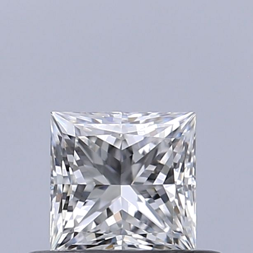 0.38 carat E-VVS1 Natūralus Princess Deimantas (1)