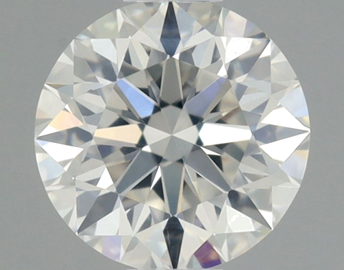 0.64 carat H-SI1 Excellent cut Natūralus Round Deimantas (1)