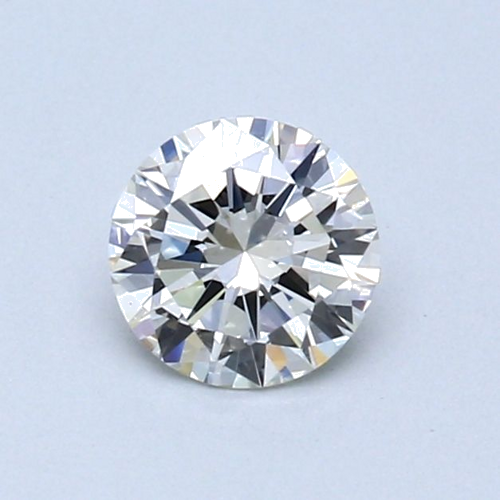 0.51 carat J-VVS2 Very Good cut Natūralus Round Deimantas (1)