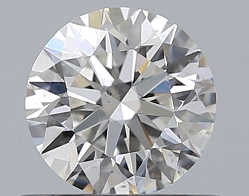 0.5 carat F-SI1 Excellent cut Natūralus Round Deimantas (1)