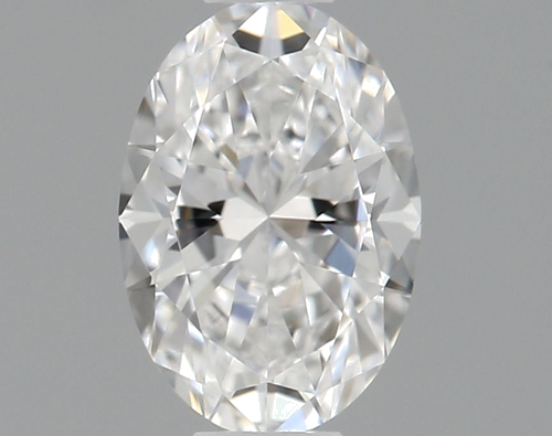 0.5 carat D-VVS2 Natūralus Oval Deimantas (1)