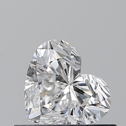 0.5 carat E-VS1 Natūralus Heart Deimantas (1)