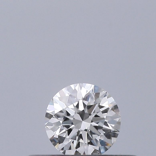 0.19 carat F-VVS2 Excellent cut Natūralus Round Deimantas (1)