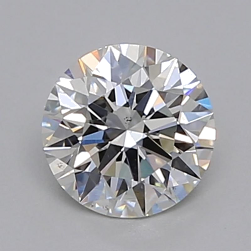 0.42 carat F-SI1 Excellent cut Natūralus Round Deimantas (1)